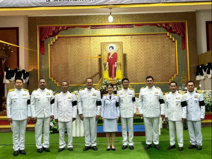 สพอ.ท่ามะกา เข้าร่วมพิธีบำเพ็ญกุศลปัญญาสมวาร (๕๐ วัน) สมเด็จพระนางเจ้าสิริกิติ์ พระบรมราชินีนาถ พระบรมราชชนนีพันปีหลวง